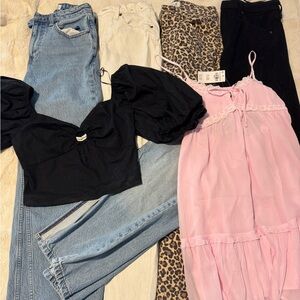 Abercrombie jeans / dress / top / skirt